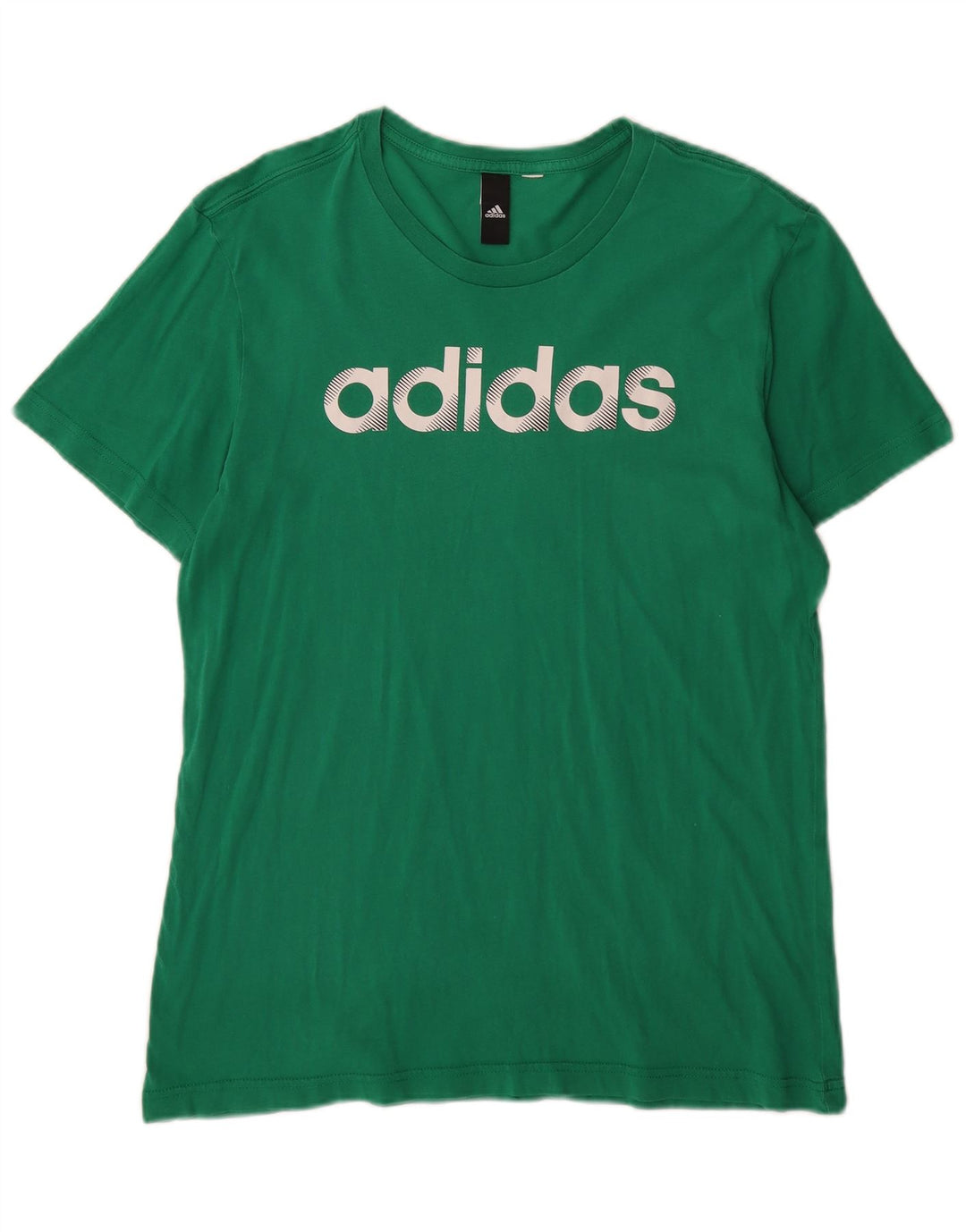 Мужская футболка с рисунком Adidas Top Medium Green