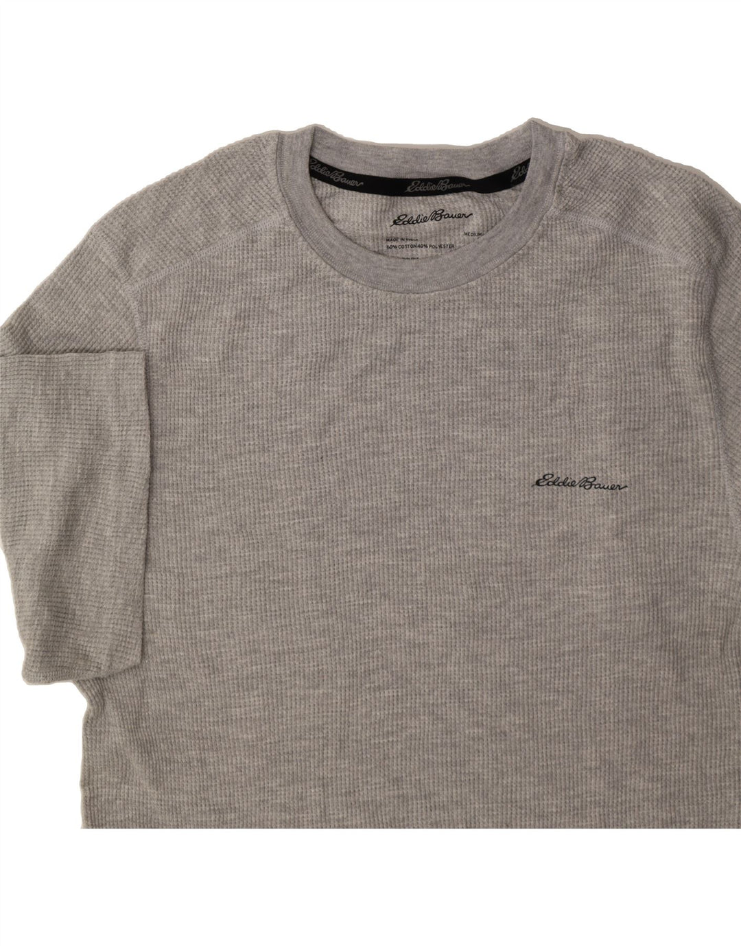 IZOD Mens T-Shirt Top Medium Grey Cotton Vintage Izod and Second-Hand Izod from Messina Hembry 