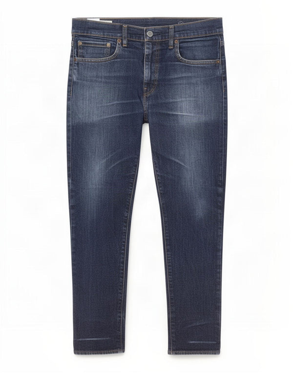 Мужские зауженные джинсы Levi's 512 W32 L30 темно-синие, хлопок