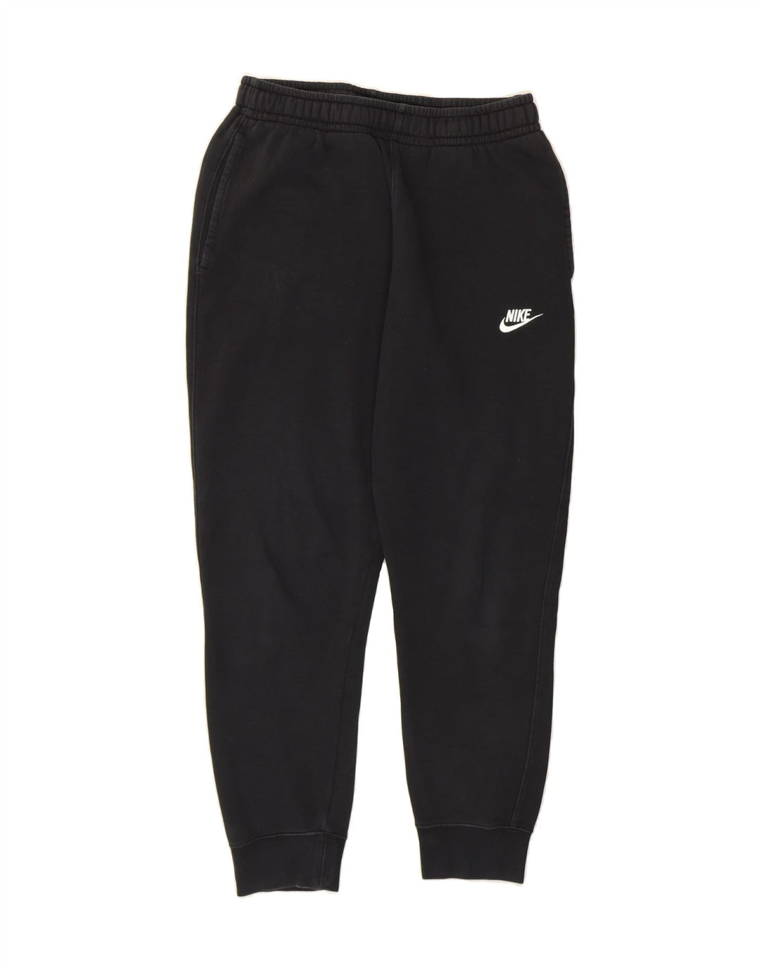 NIKE Mens Tracksuit Trousers Joggers Small  Black Cotton Vintage Nike and Second-Hand Nike from Messina Hembry 