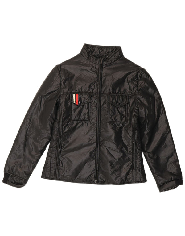 Винтажная женская стеганая куртка IT 48 XL черная