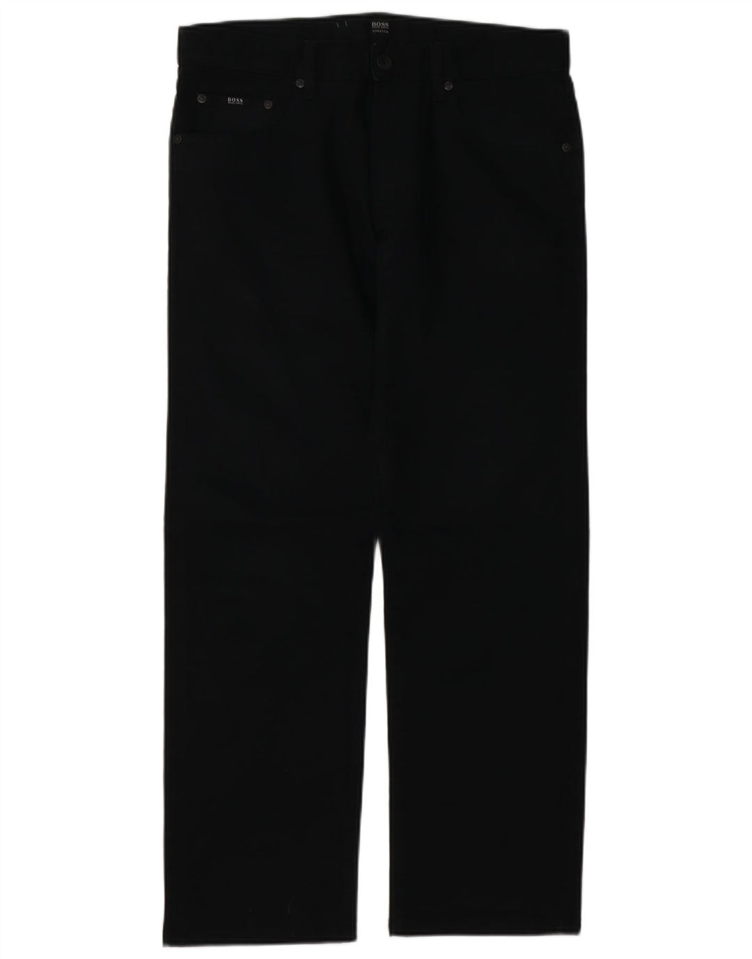 Мужские прямые джинсы HUGO BOSS W33 L29, черный хлопок