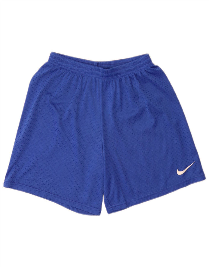 Спортивные шорты Nike для мальчиков 10–11 лет, средний синий, нейлон