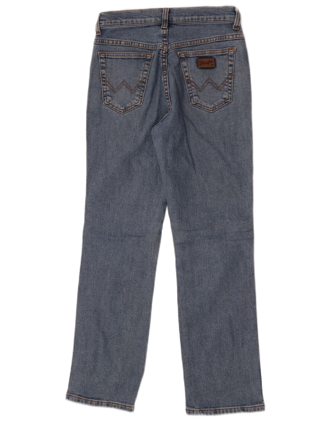 Женские прямые джинсы Wrangler США 10, средние W28 L28, синие, хлопок