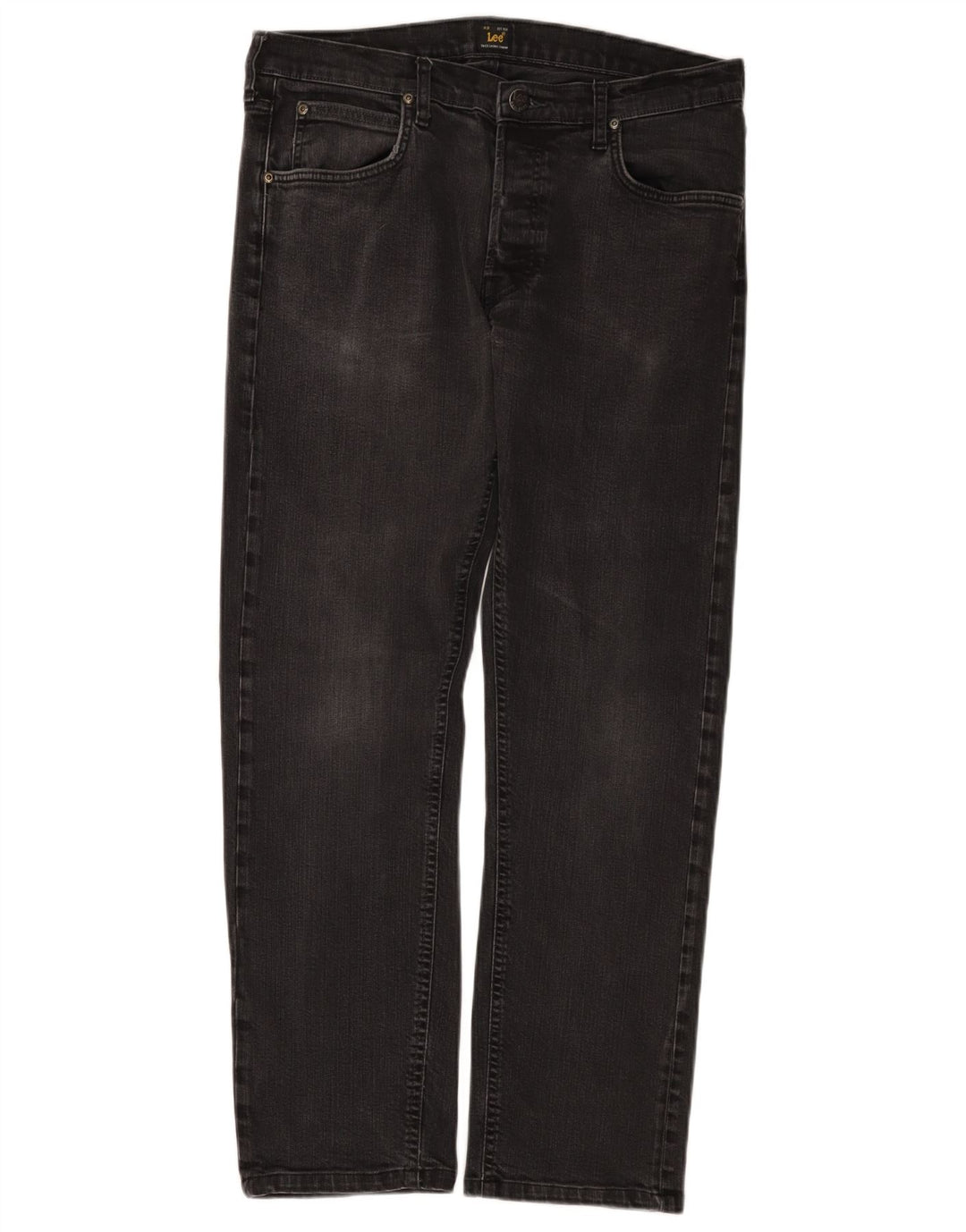 Мужские прямые джинсы Lee Daren W33 L29, черный хлопок