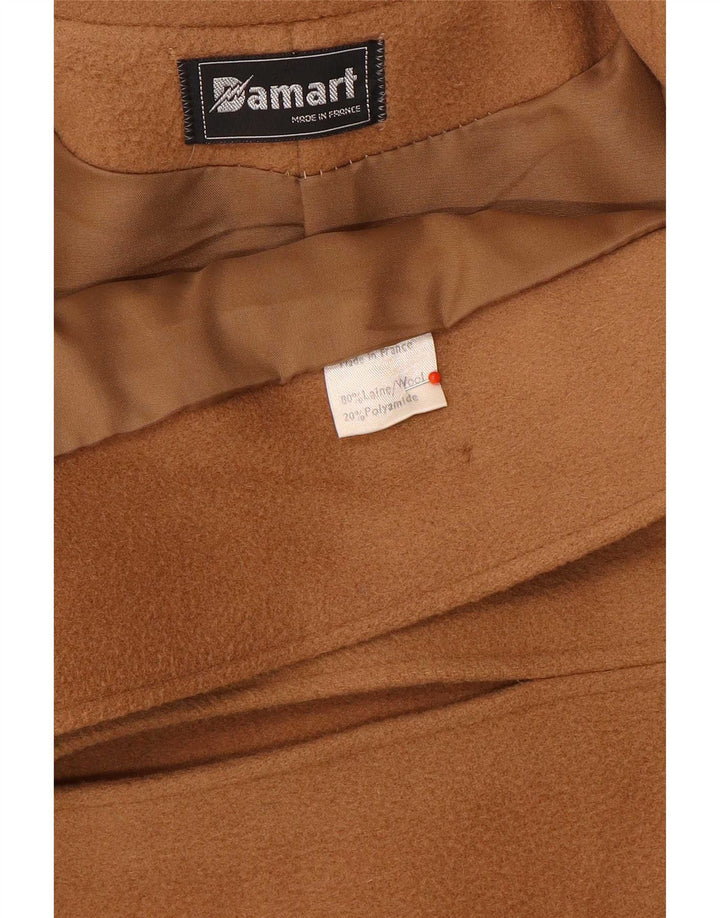 Женское пальто Damart EU 40 Medium Beige Wool