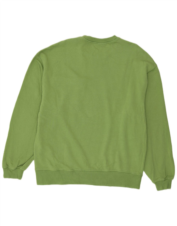 Мужской свитер Zara XL, зеленый хлопок