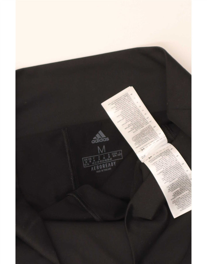 Женские шорты Adidas Aeroready UK 12/14, средний черный, полиэстер