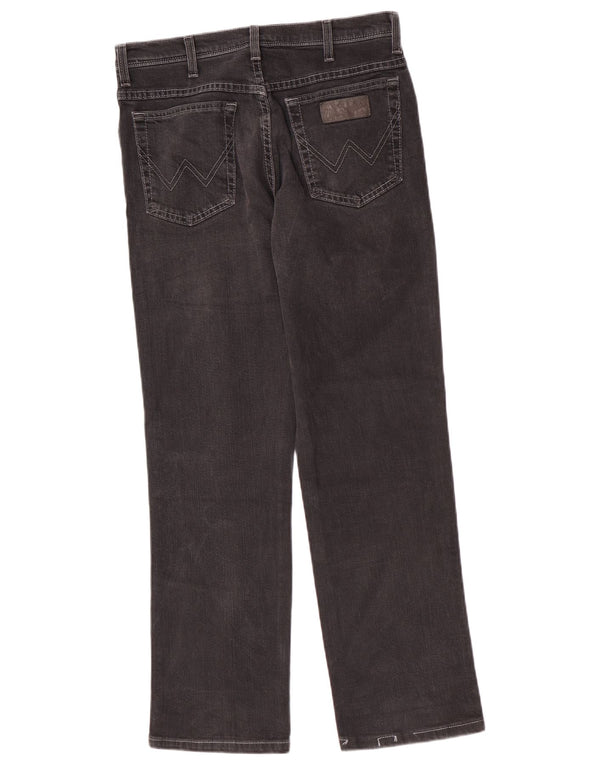 Мужские прямые джинсы Wrangler Texas Stretch W33 L29, серый хлопок