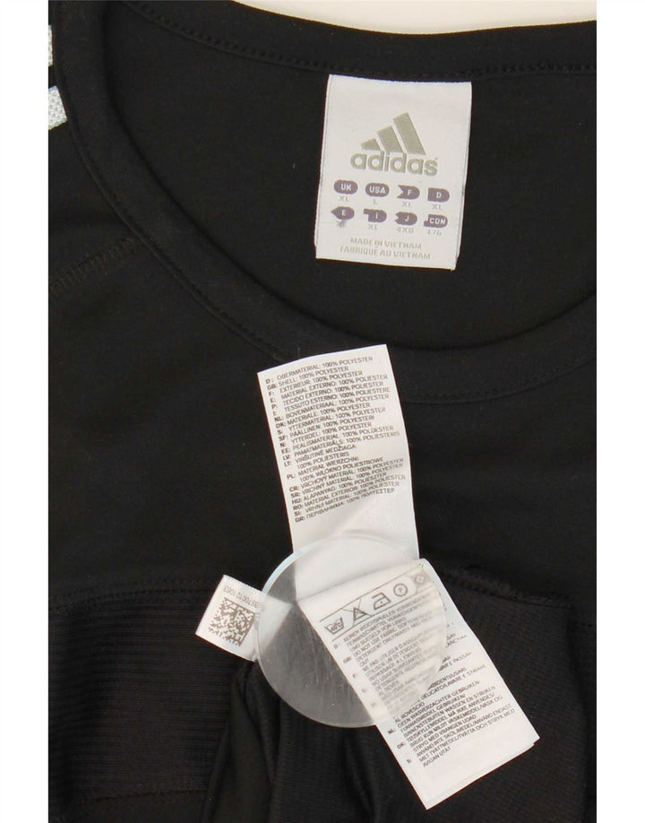 Мужской жилет Adidas Climacool Top XL, черный полиэстер