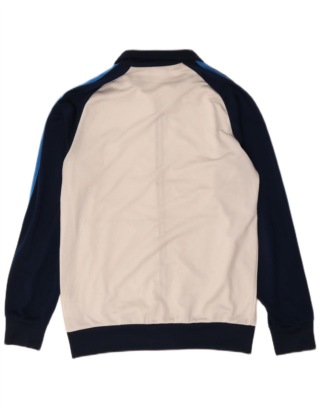 Мужская спортивная куртка ADIDAS UK 38/40, средний белый с цветными блоками