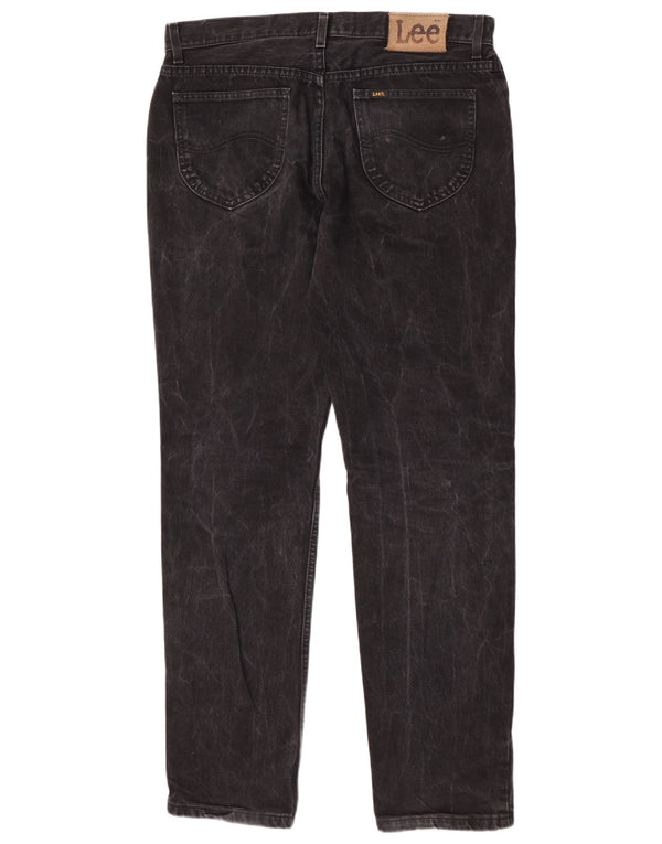 Мужские зауженные джинсы Lee Phoenix W36 L34, черный хлопок