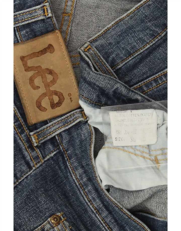 Мужские прямые джинсы LEE Brooklyn W38 L30, синий хлопок