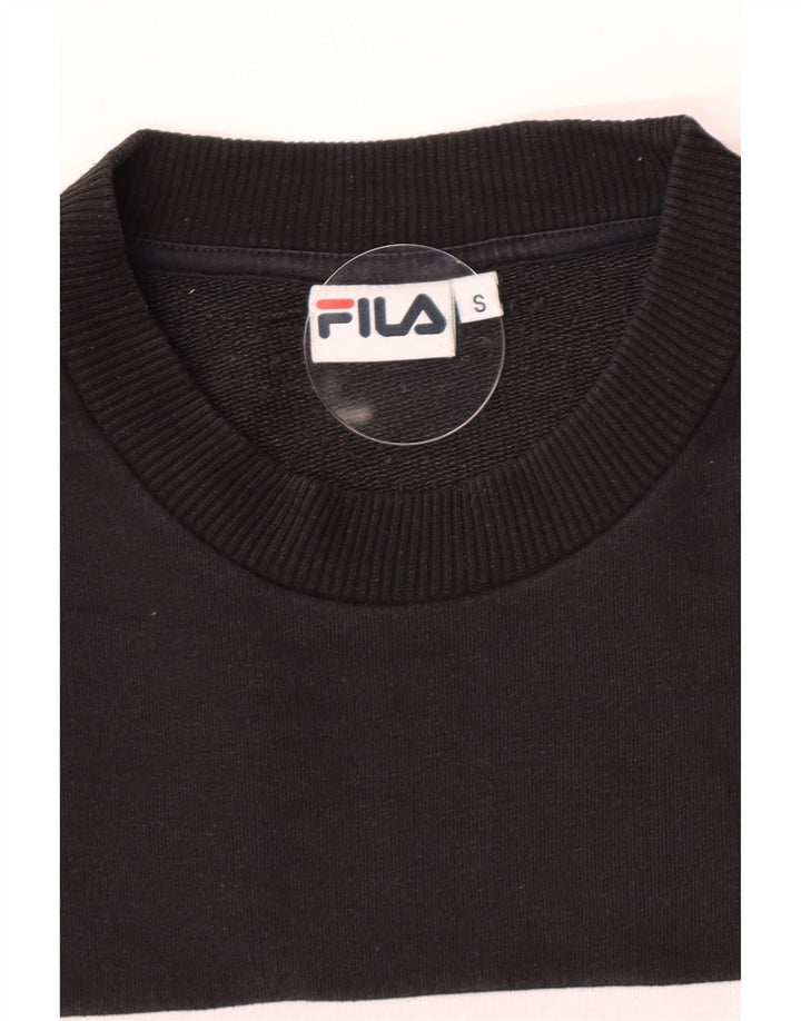 Fila Мужской свитшот с рисунком, маленький разноцветный цветной блок
