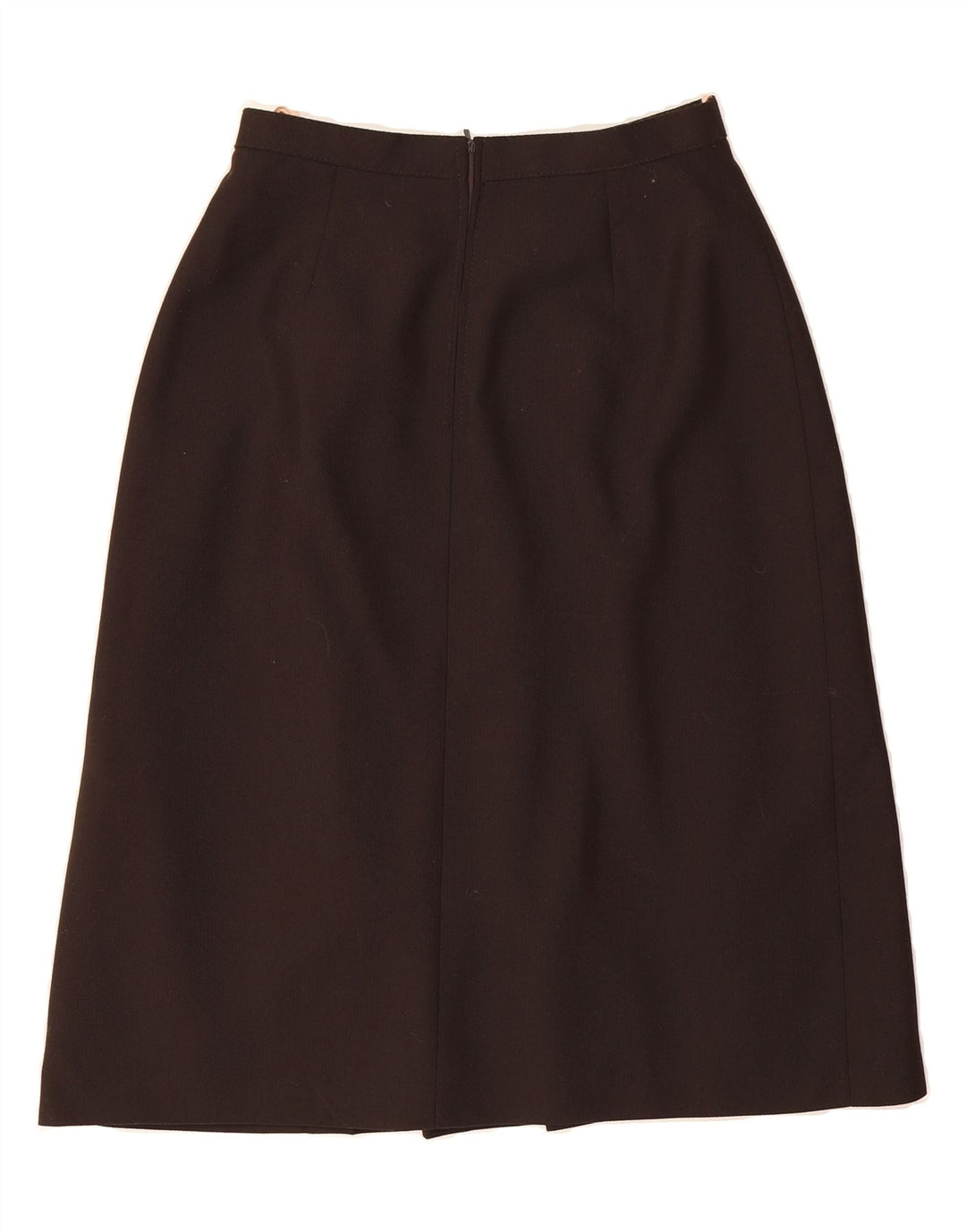 DORENE Womens A-Line Skirt UK 14 Medium W28  Brown Viscose Vintage Dorene and Second-Hand Dorene from Messina Hembry 