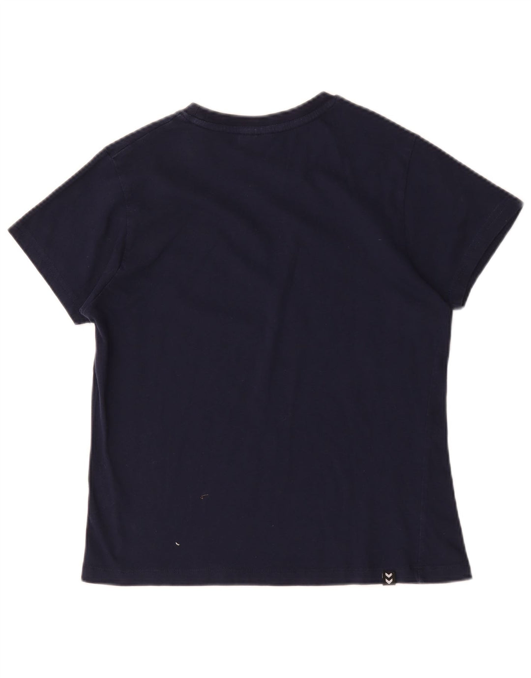 Женская футболка с рисунком Hummel Top UK 14 Medium Navy Blue