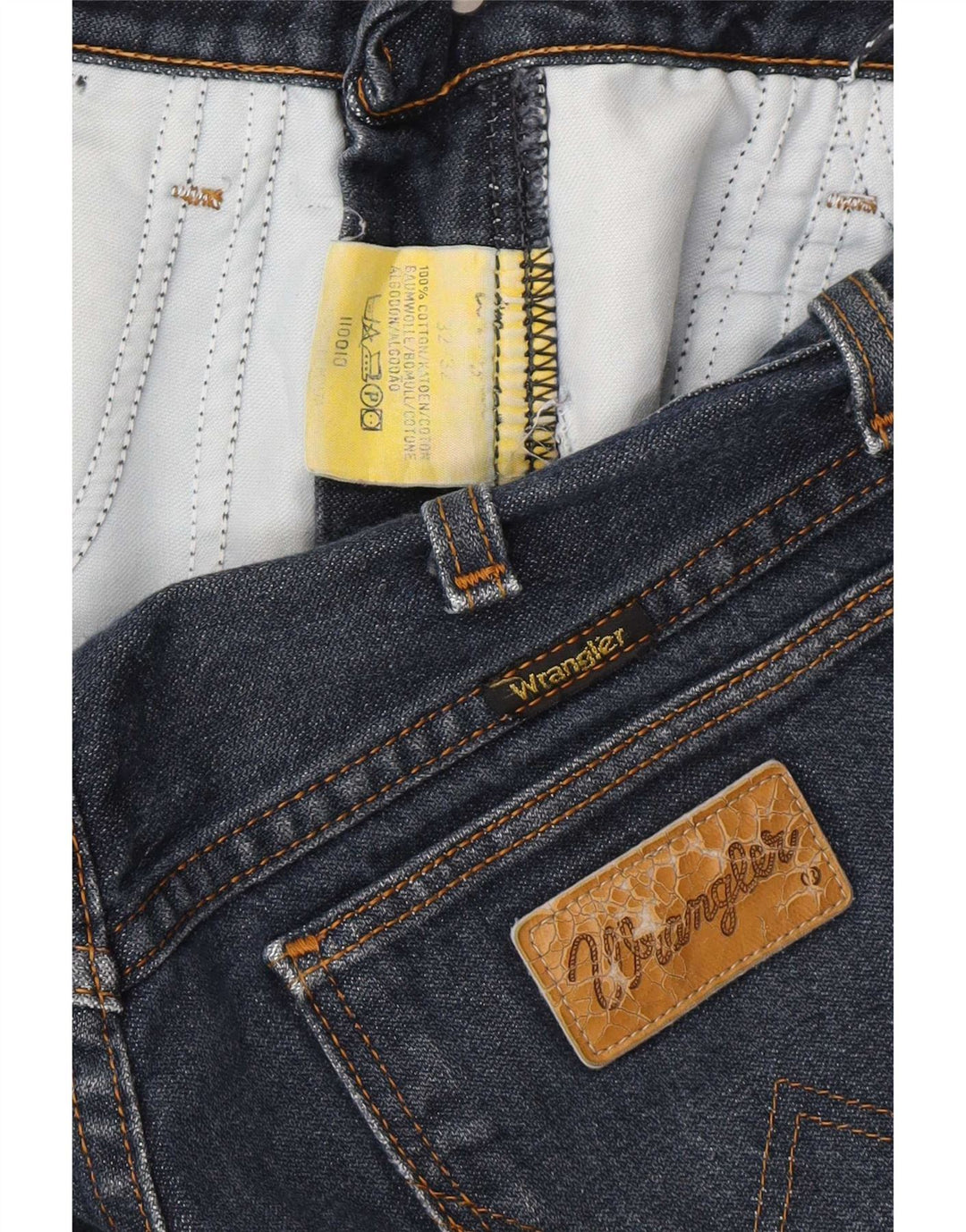 Женские джинсы Bootcut Wrangler W32 L32 синие, хлопок