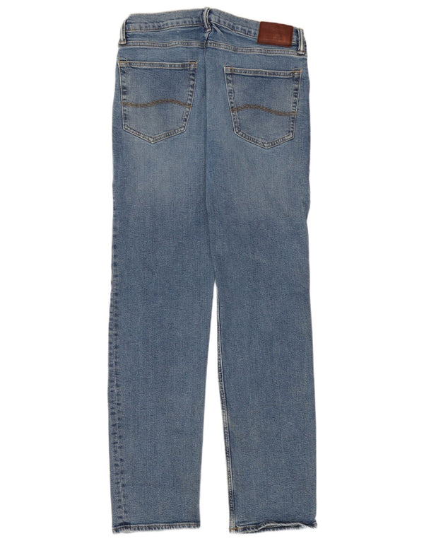 Мужские прямые джинсы Marks & Spencer W32 L31 синие, хлопок