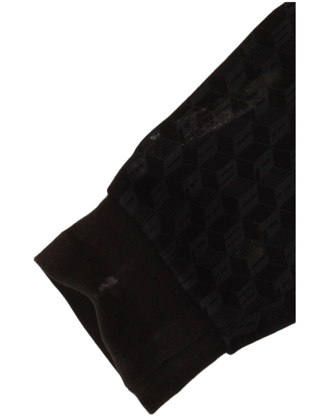 Мужской спортивный костюм Puma с графическим рисунком, большая черная хлопковая куртка с геометрическим рисунком