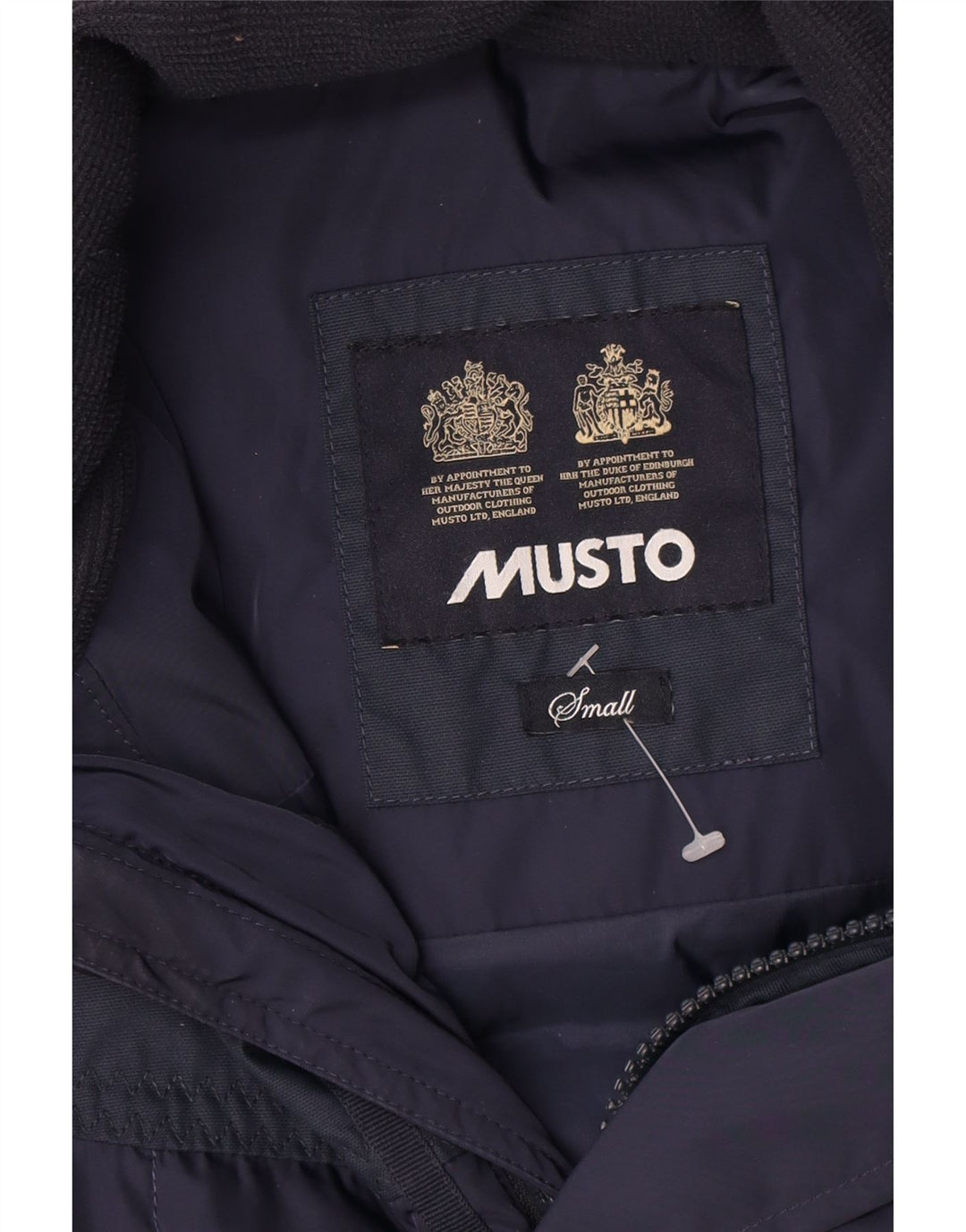 Мужская стеганая куртка Musto UK 36, маленькая, темно-синяя, нейлон