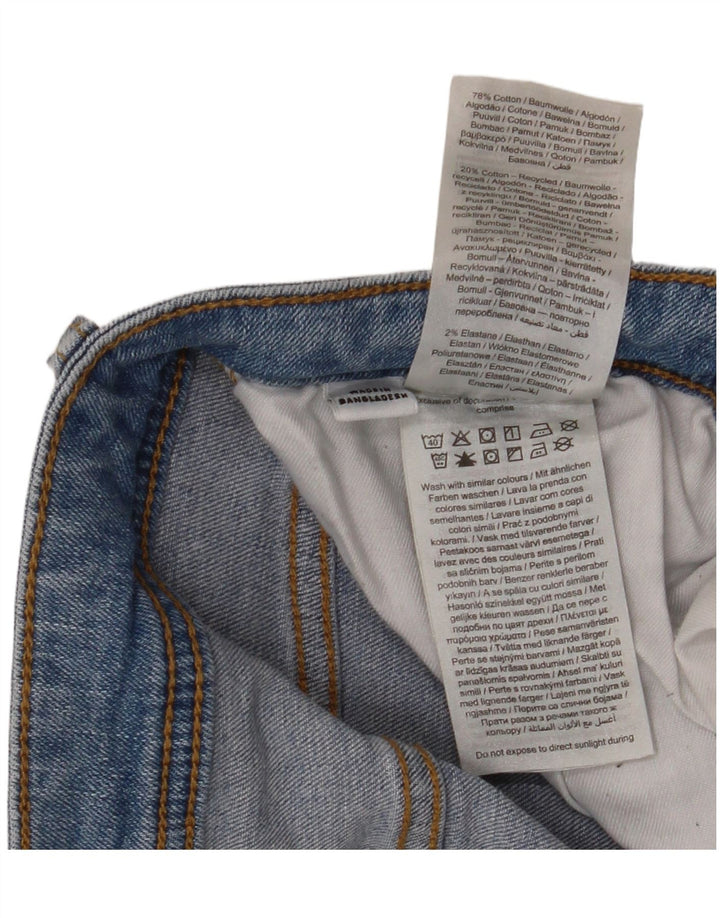 Женские узкие джинсы Jack & Jones W32 L32, синие, хлопок