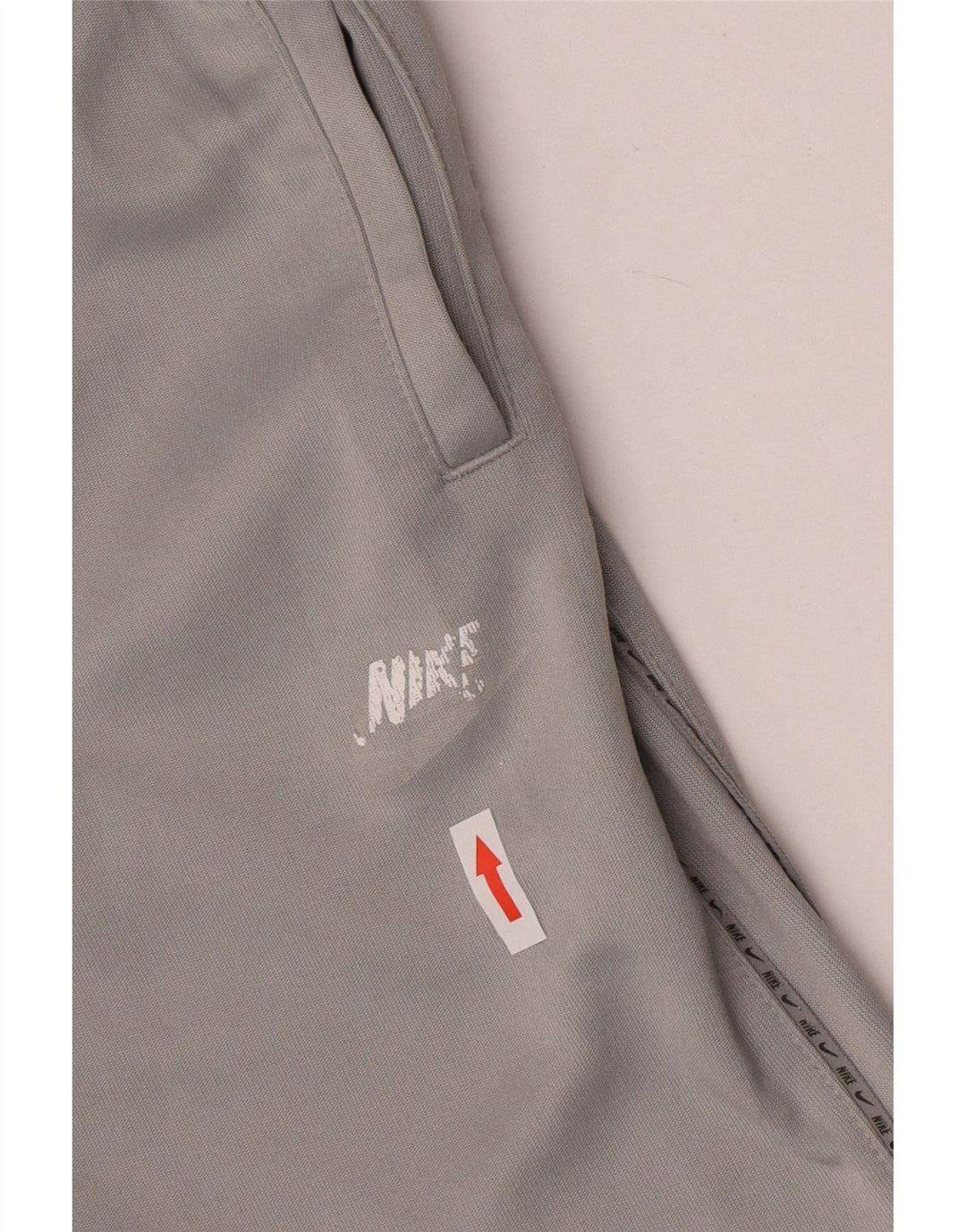 Спортивные шорты с графикой Nike для мальчиков 12–13 лет, большие серые полиэстера