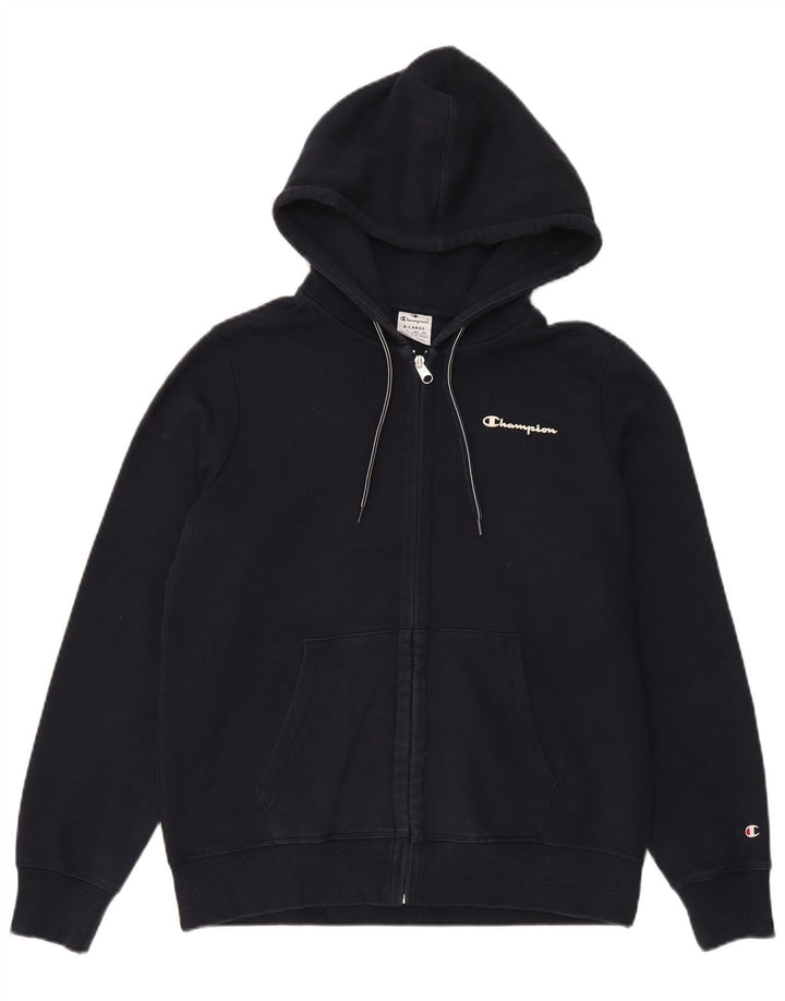 Мужской свитер с капюшоном на молнии Champion XL, темно-синий