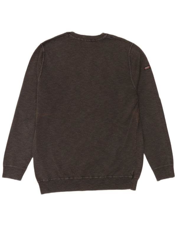 Мужской свитер Superdry 2XL, серый хлопок