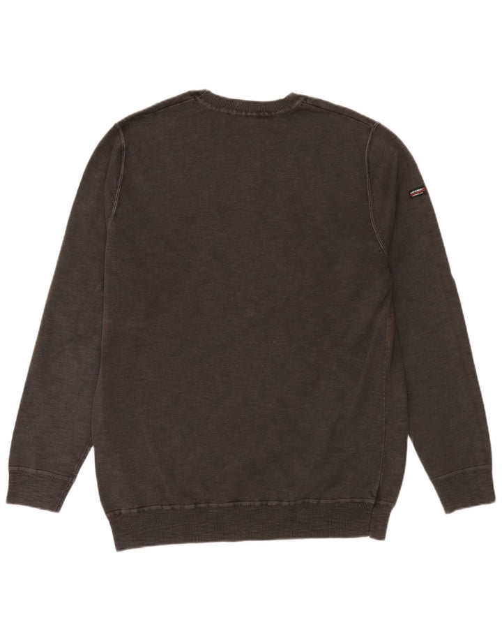 Мужской свитер Superdry 2XL, серый хлопок