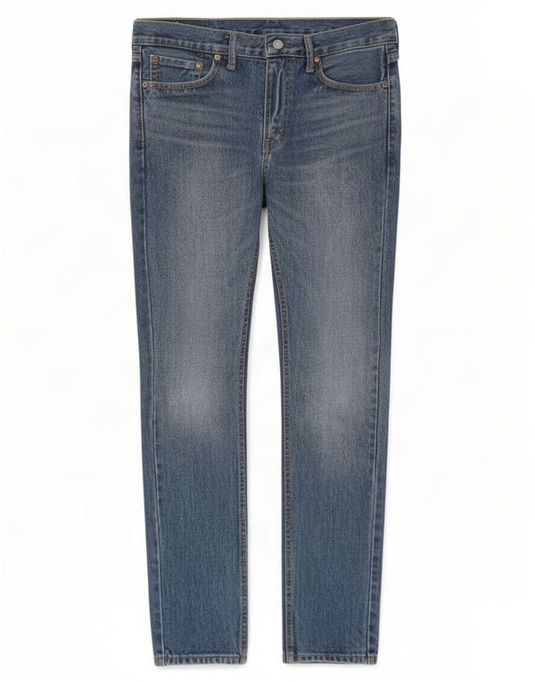 Мужские джинсы скинни Levi's 510 W31 L32 синие, хлопок