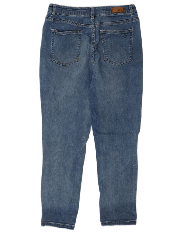 Женские укороченные джинсы Joules UK 12 Medium W30 L25 Синий хлопок