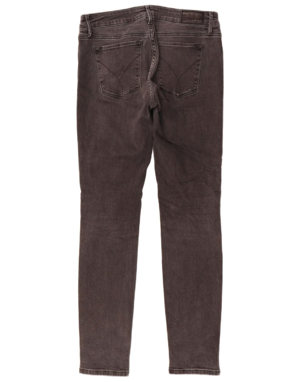 Женские джинсы скинни Calvin Klein W30 L32 Серые, хлопок
