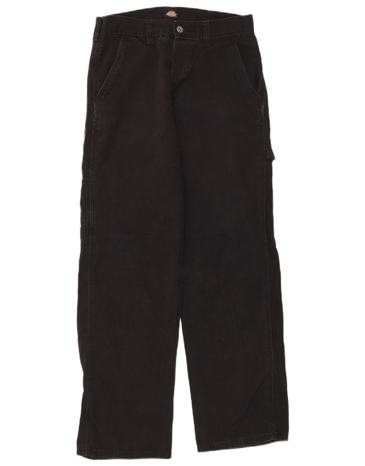 Мужские прямые брюки-карго Dickies W30 L32, черные, хлопковые