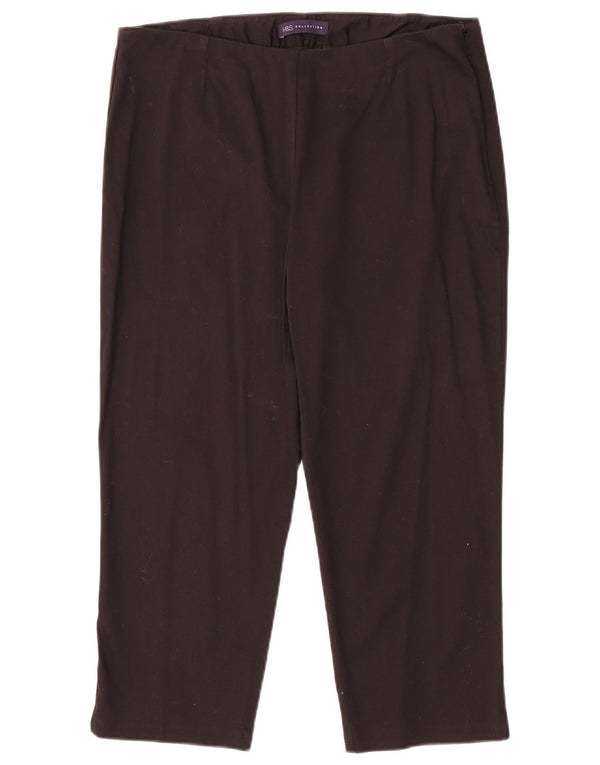 Женские капри Marks & Spencer UK 14, большие W32 L21, черные, хлопковые
