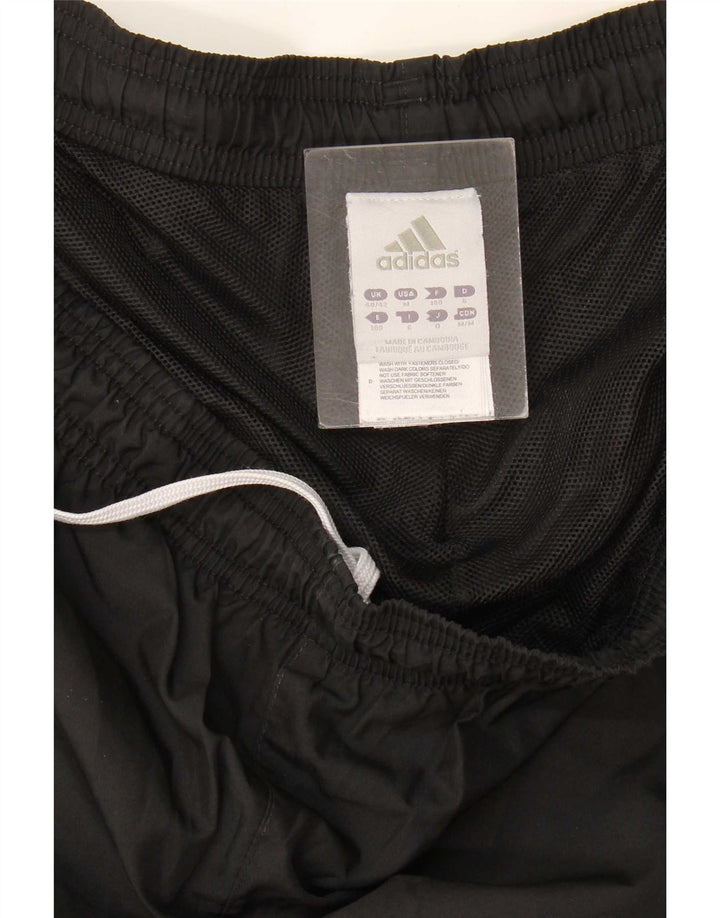 Мужские спортивные брюки Adidas UK 40/42, средний черный полиэстер