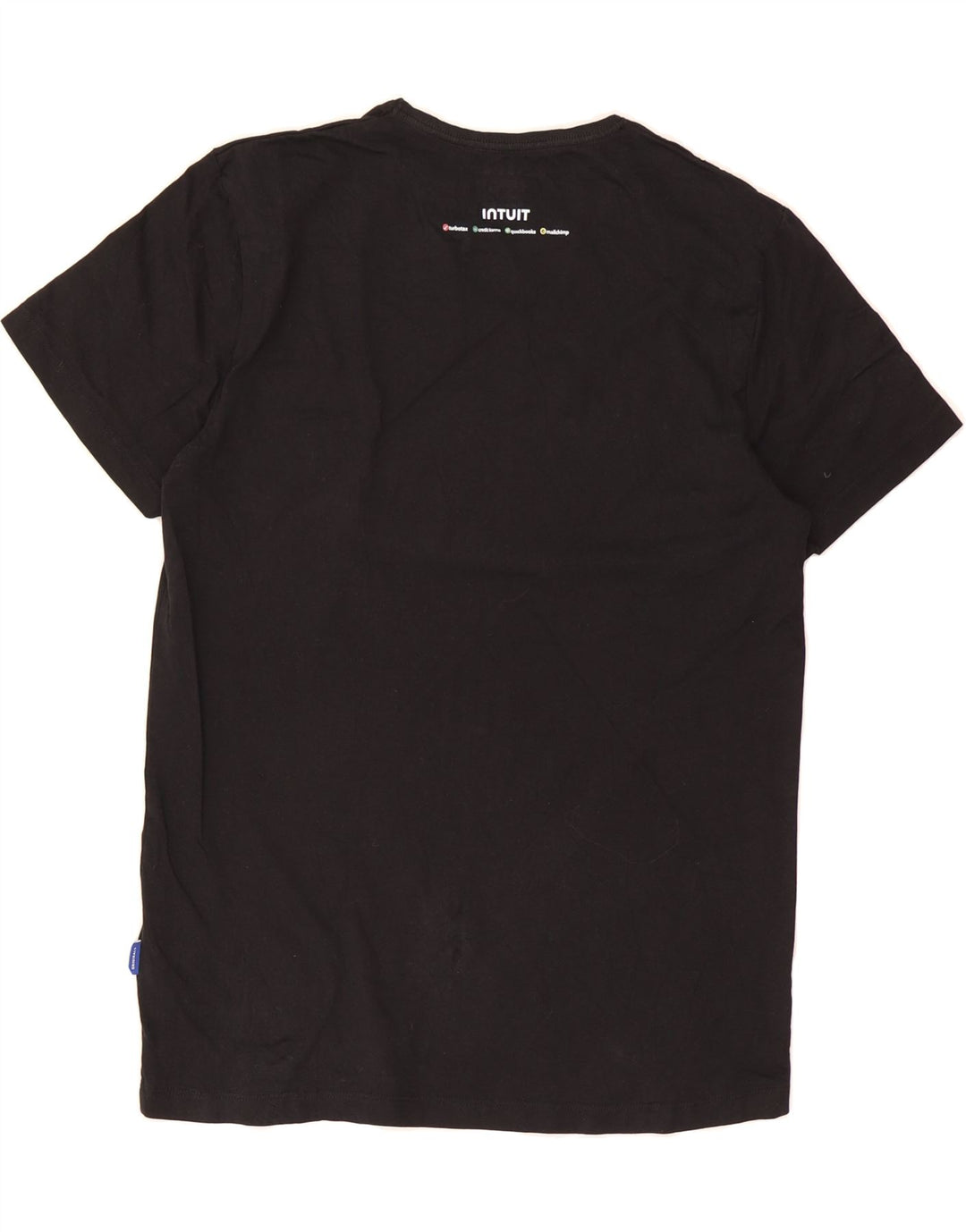 JACK & JONES Mens Regular Fit T-Shirt Top Large Black Cotton Vintage Jack & Jones and Second-Hand Jack & Jones from Messina Hembry 