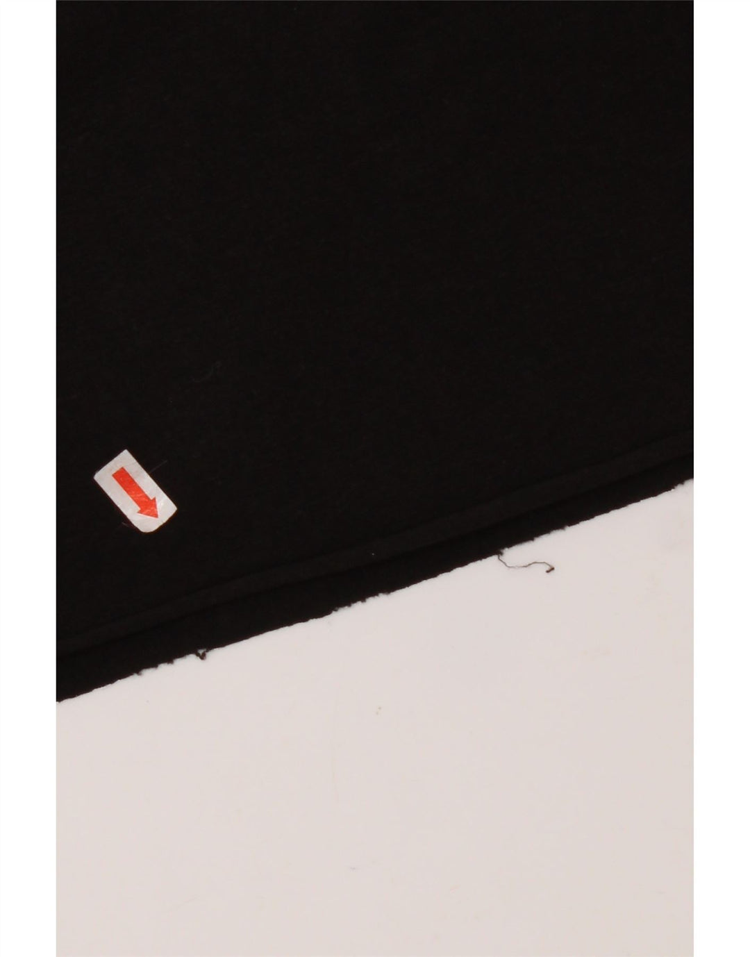 KAPPA Женская укороченная футболка оверсайз с рисунком, топ UK 10, маленький черный хлопок