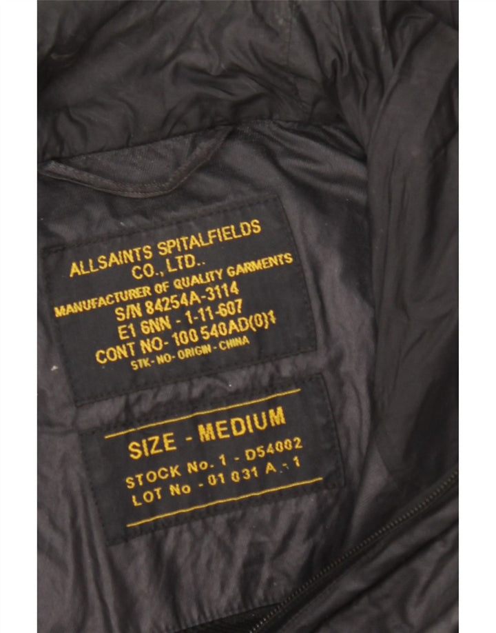 Мужская куртка с капюшоном ALL SAINTS UK 38, средний черный