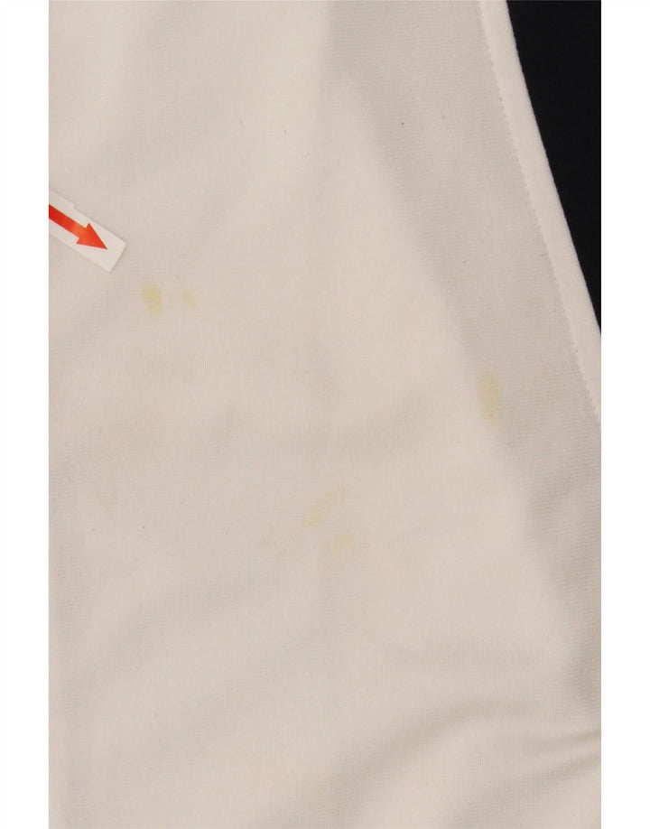 Мужской спортивный костюм Kappa, верхняя куртка, средний белый полиэстер с цветными блоками