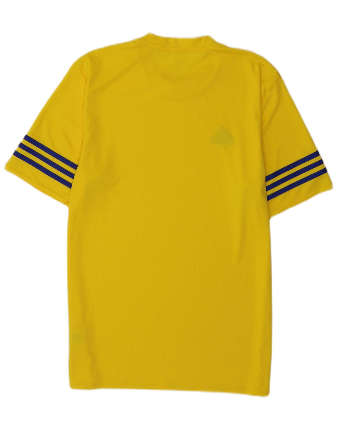 Adidas Мужская футболка Climalite Верх из полиэстера среднего желтого цвета