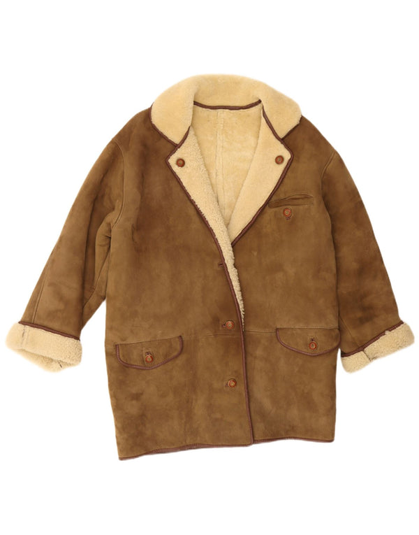 Женская дубленка Artisan UK 18 XL Хаки Зима