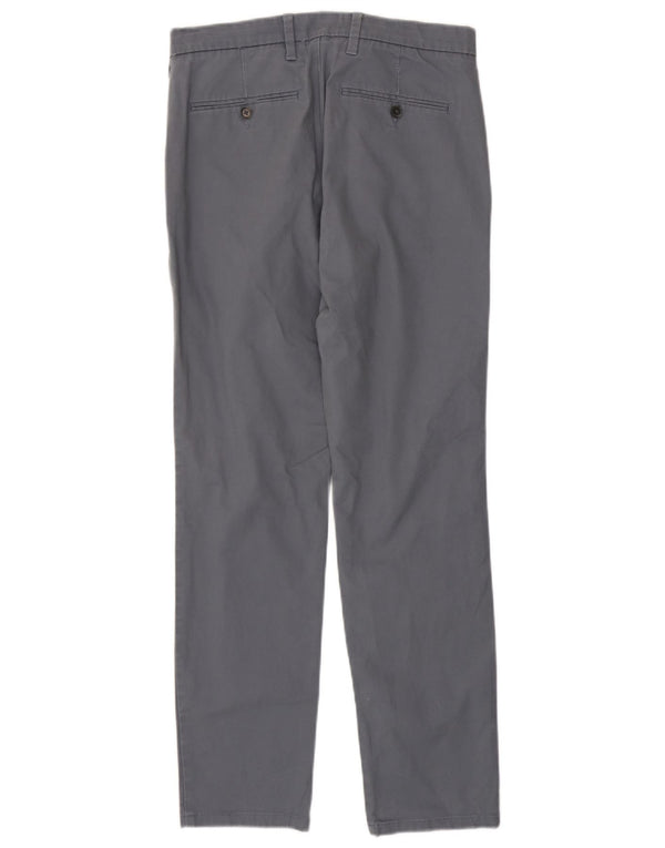 Мужские брюки-чиносы Marks & Spencer W30 L31 серые, хлопковые
