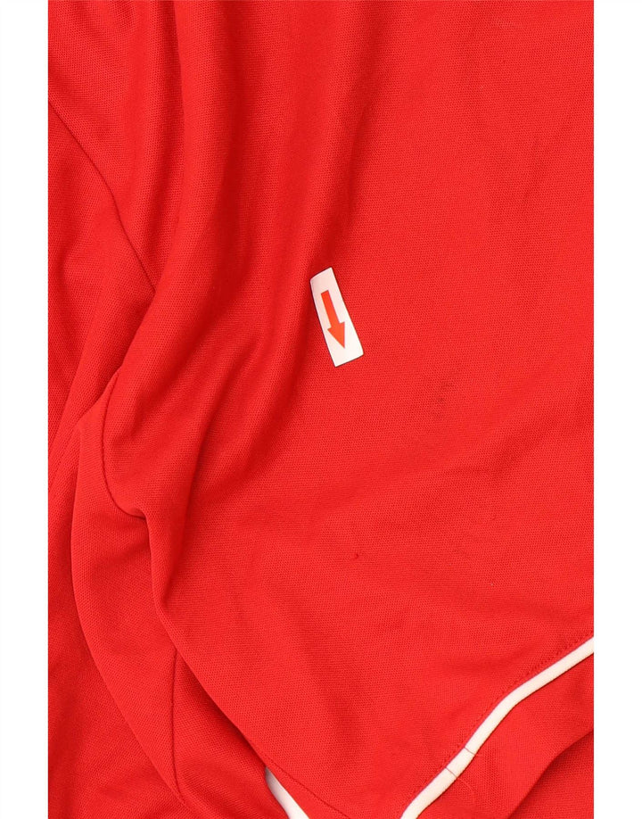 Мужские спортивные шорты Adidas Regular с графикой, средний красный полиэстер, спортивные