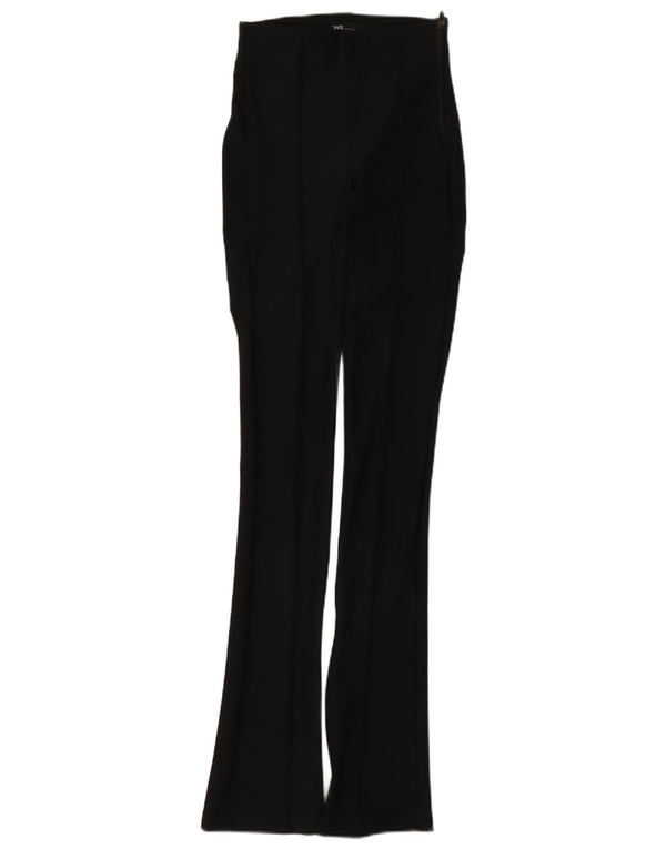 Женские повседневные брюки Zara Bootcut XS W24 L35, черные