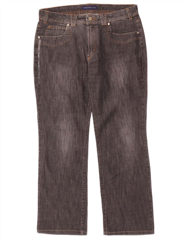 Мужские прямые джинсы Trussardi W32 L29 серые