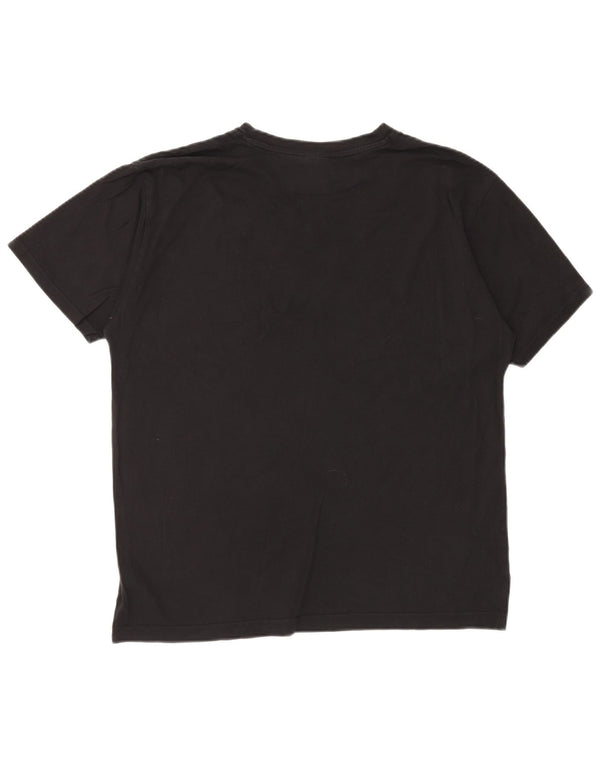 Мужская футболка NEW BALANCE, большой черный хлопок