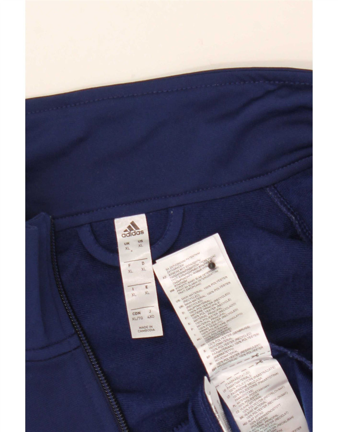 Мужской спортивный костюм Adidas Top Jacket XL Темно-синий полиэстер