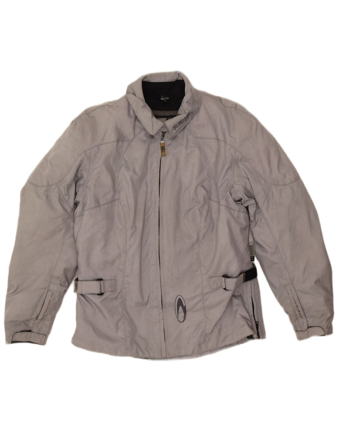 Мужская куртка Richa Racer UK 40, большая серая, полиамид