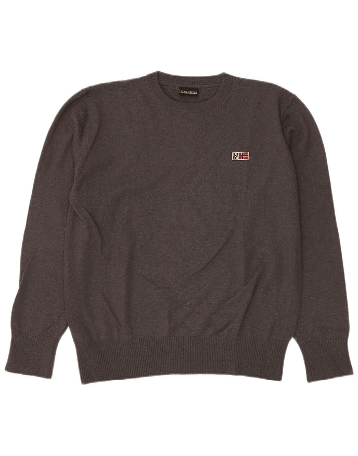 NAPAPIJRI Женский свитер с круглым вырезом UK 20 2XL Серый