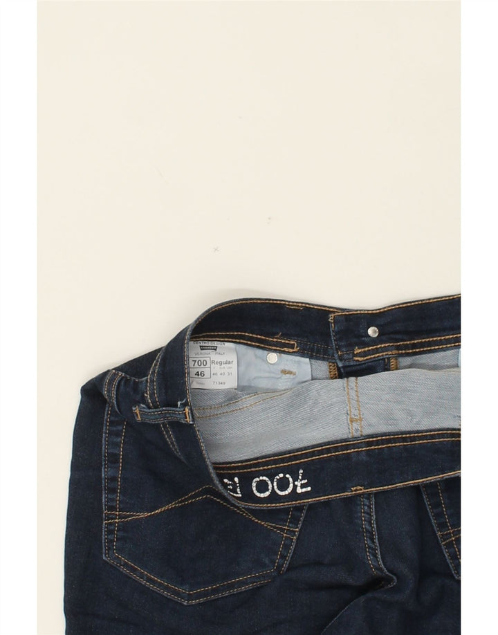 CARRERA Mens 700 Regular Straight Jeans W31 L30 Navy Blue Cotton Vintage Carrera and Second-Hand Carrera from Messina Hembry 